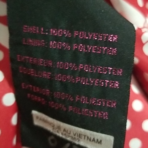 SOLD Betsey Johnson Red Nautical Windbreaker Jacket - Picture 7 of 8